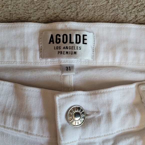 Agolde Sophie Crop in Shoreline Destruct size 31 - Picture 12 of 14